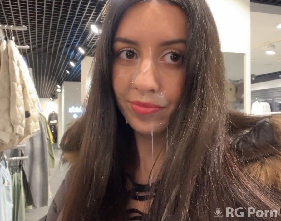 Katty West - Cumwalk in Public Shopping Mall FullHD