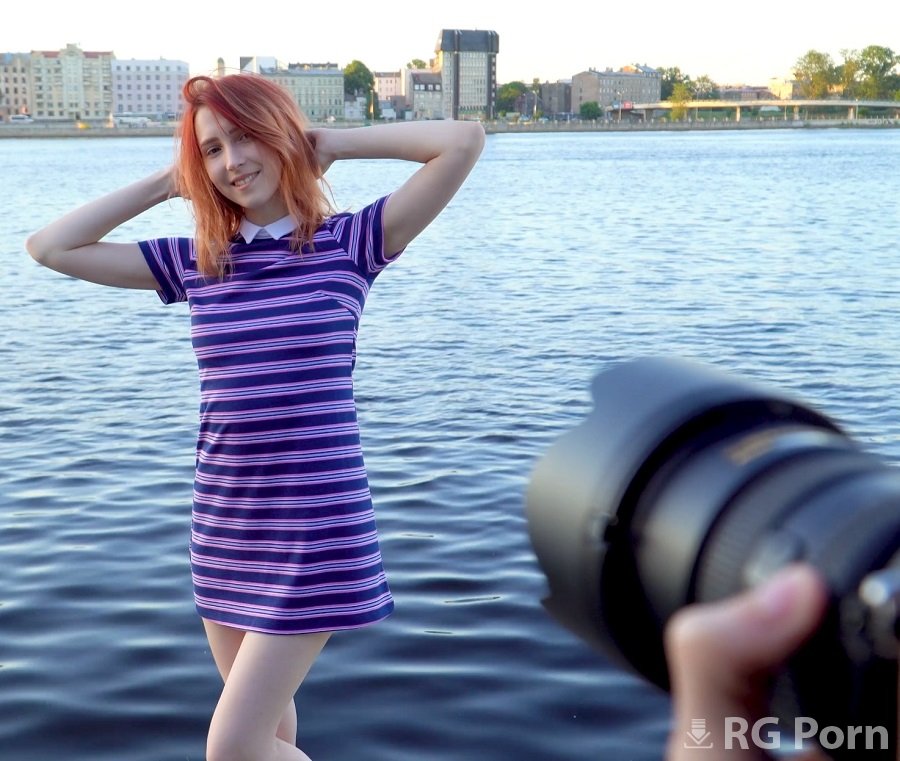 Elin Flame - Sucked Photographer's Dick At Public Place! UltraHD/4K