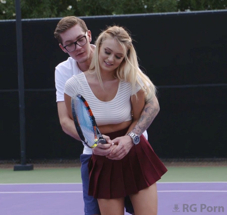 Natalia Starr - Teaches A Hottie How To Play Tennis And Then Fucks Her On The Tennis Court FullHD