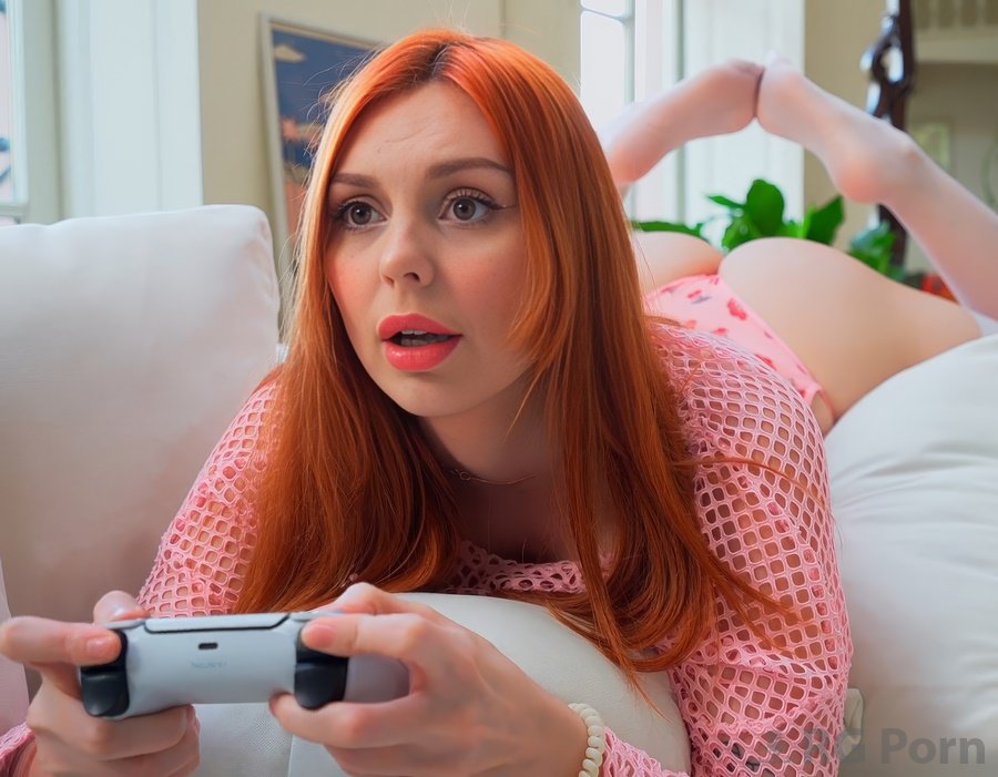 Eva Soda - Fucked a Gamer Readhead Girl In Tight Pussy FullHD