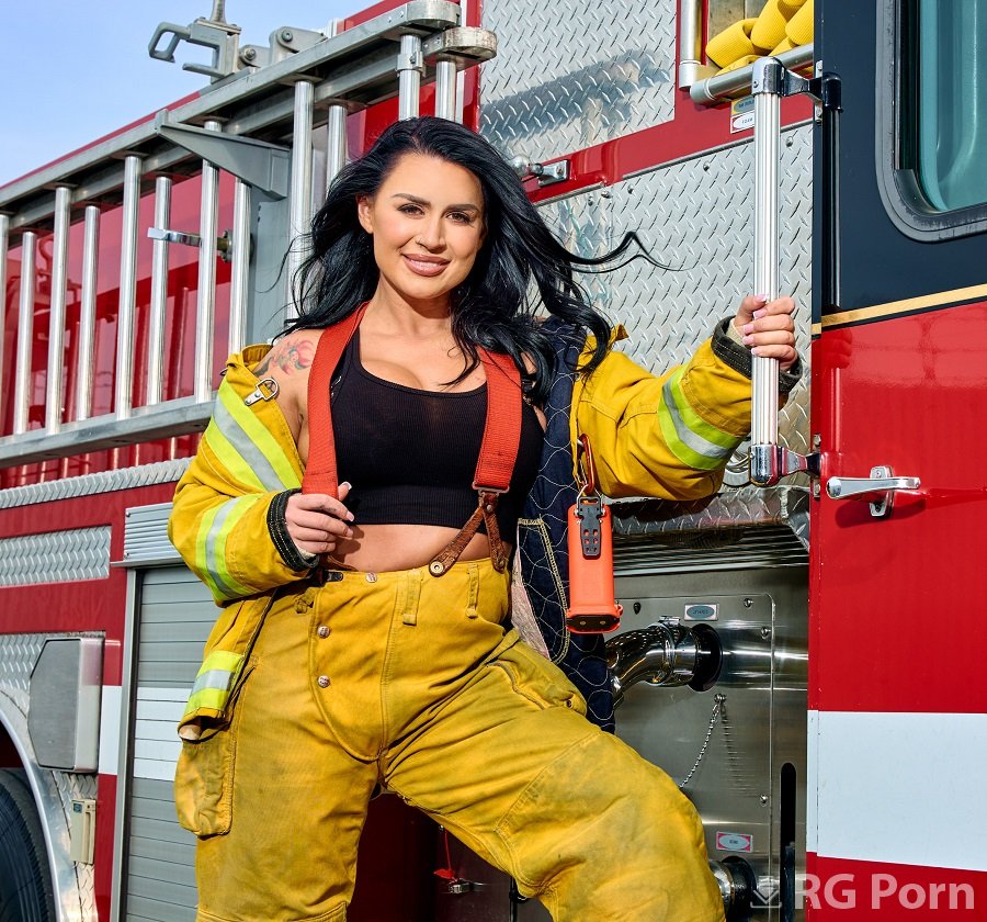 Eva Angelina - Hot Milf Gang Banged By Firefighters HD