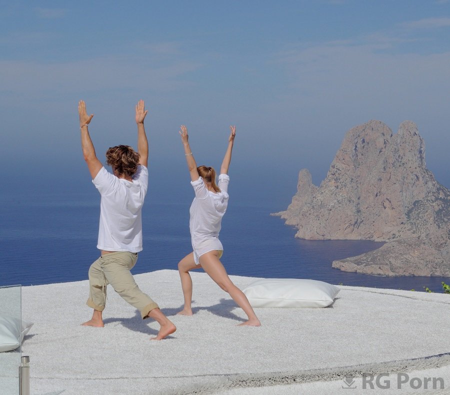 Blue Angel - Beautiful Tantric Yoga Sex In The Mountains On A Tropical Island Overlooking The Ocean FullHD