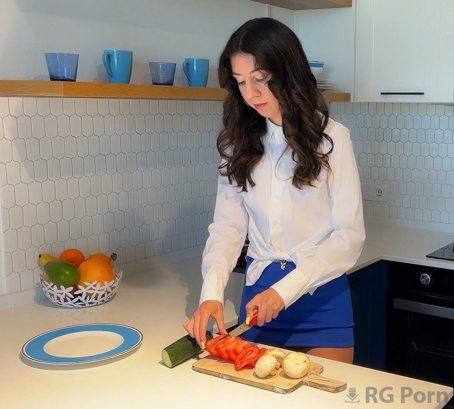 Katty West - Anal Sex With A Girl Next Door In Mini Skirt FullHD