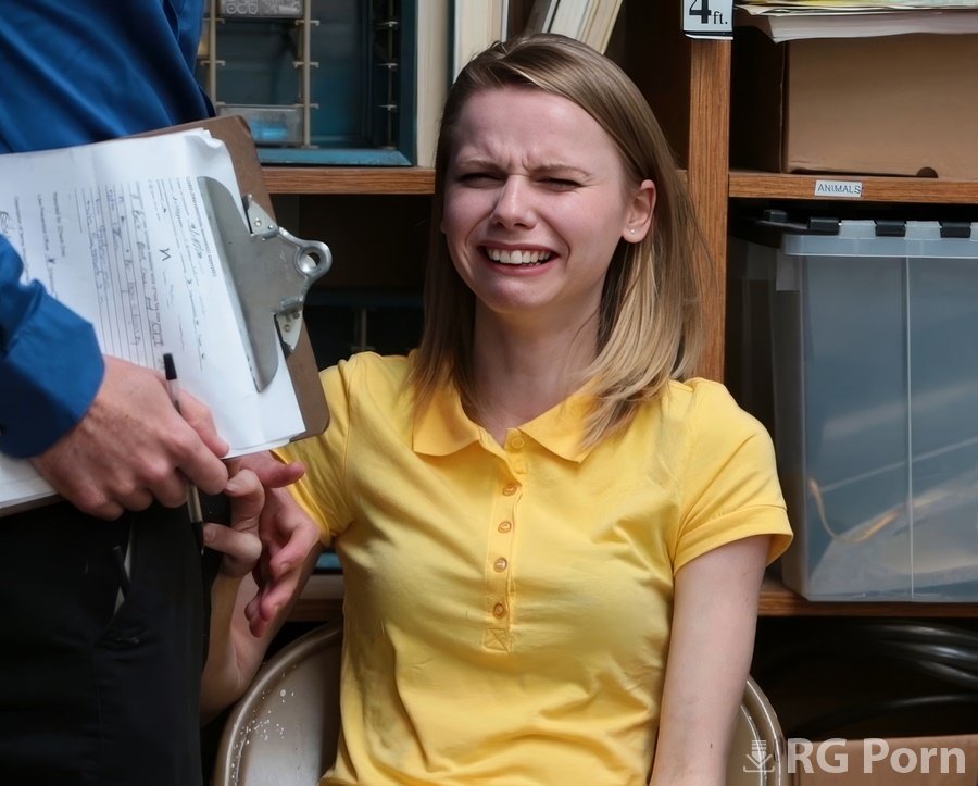 Catarina Petrov - A Young Thief With Tears In Her Eyes Sucks A Security Guard's Dick FullHD