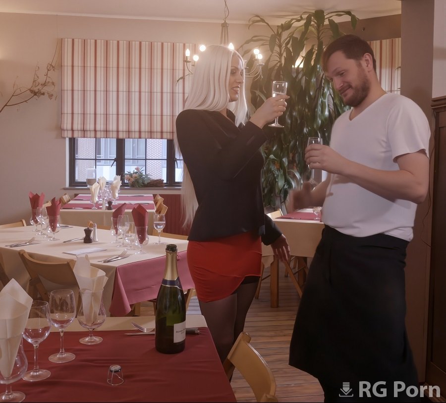 Blanche Bradburry - Sex To Celebrate The Restaurant's Grand Opening 1080p FullHD