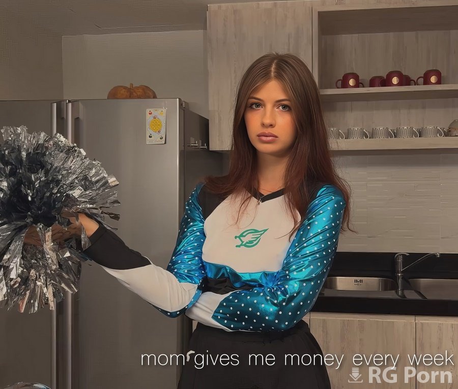 Lina Migurtt - Stepdaughter Cheerleader Is Blatantly Begging Me For Money i Tricked Her To Fuck 1080p FullHD