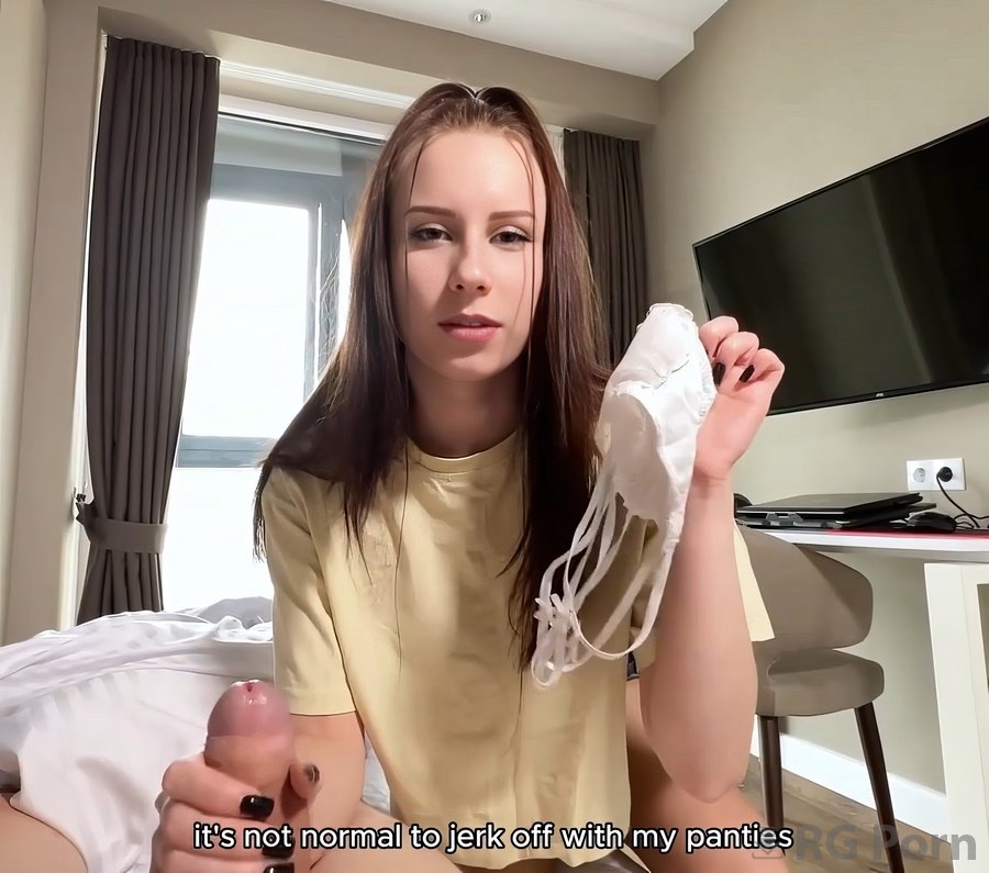 Ava Dyson - My Cute Stepsister Caught Me Jerking Off With Her Panties And Let Me Fuck Her Pussy 1080p FullHD