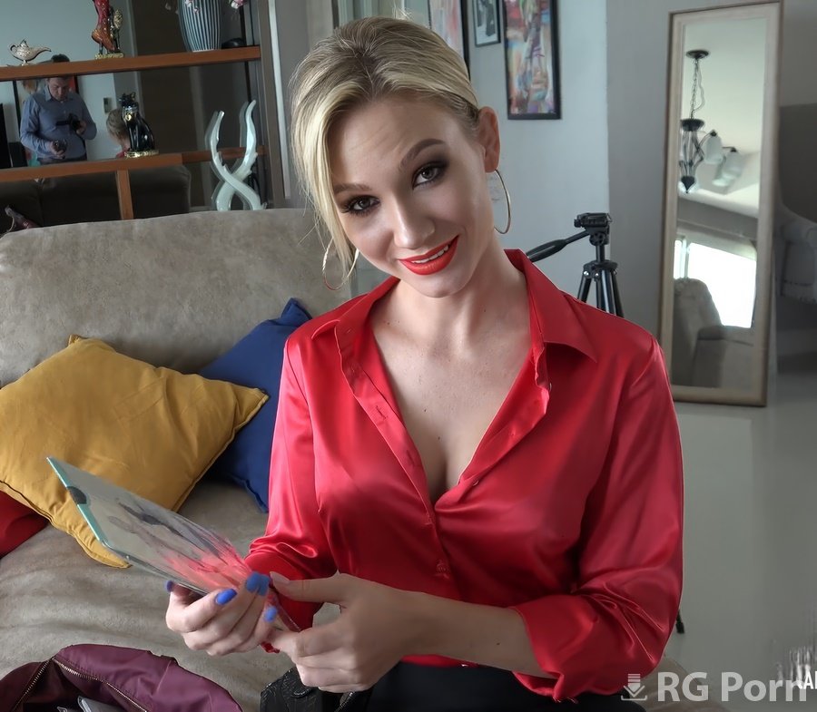 Angel Desert - Stunning Beauty Wraps Cock in Nylon Pantyhose and Plays with It 1080p FullHD