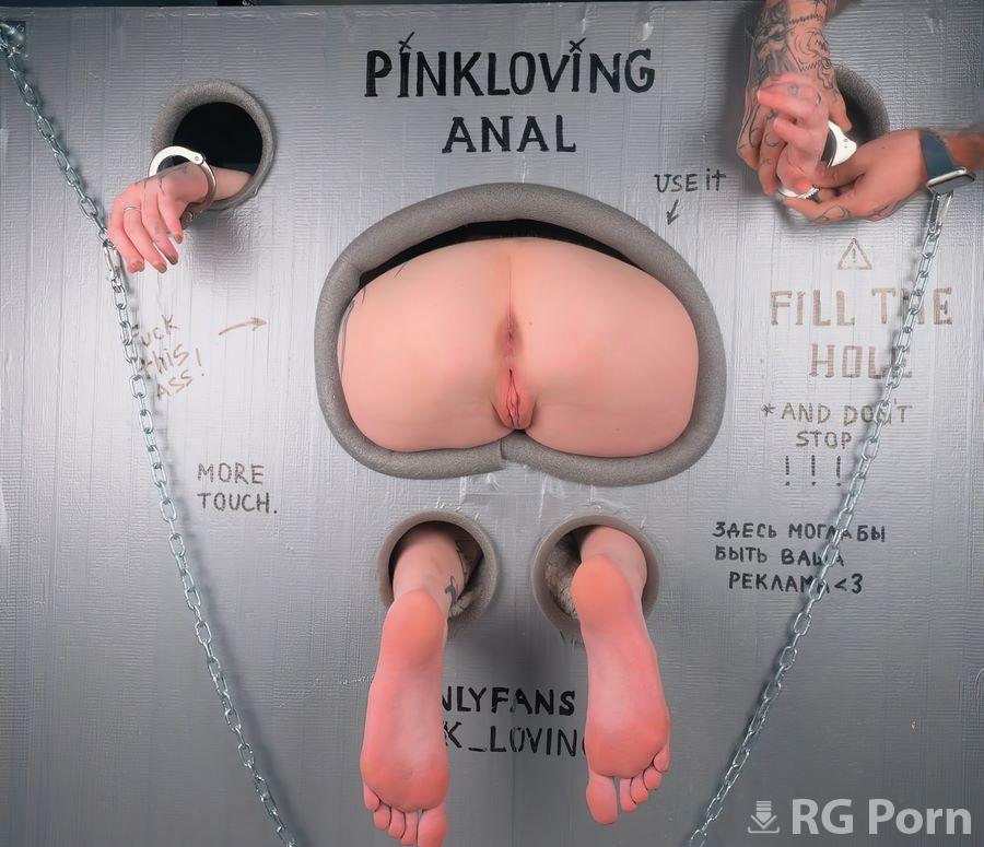 Pinkloving - Gloryhole Fuck This Bitch In The Anal. She Moans Sweetly When She Comes 1080p FullHD