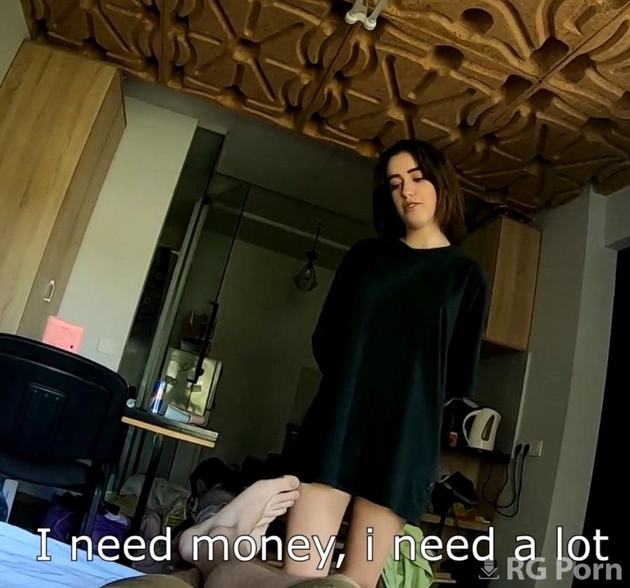 ADOLFxNIKA - Hot Girl Gets Fucked for Money 1080p FullHD
