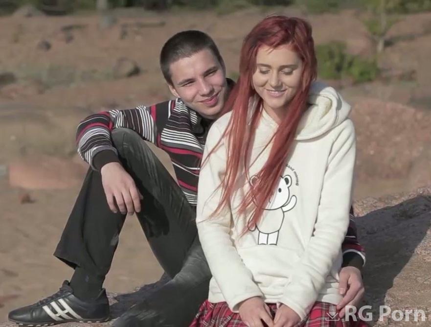 Margo - Shy Redhead Teen Gives It Up on the First Romantic Date In The Park 1080p FullHD