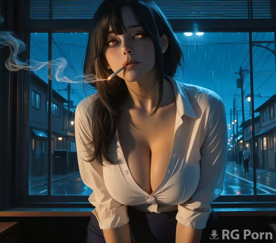 AiPorn - Neon Rain and Late Night Thoughts 1080p FullHD
