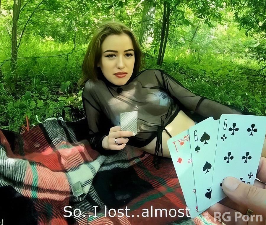 ADOLFxNIKA - Won a Blowjob Playing Cards in the Woods 1080p FullHD