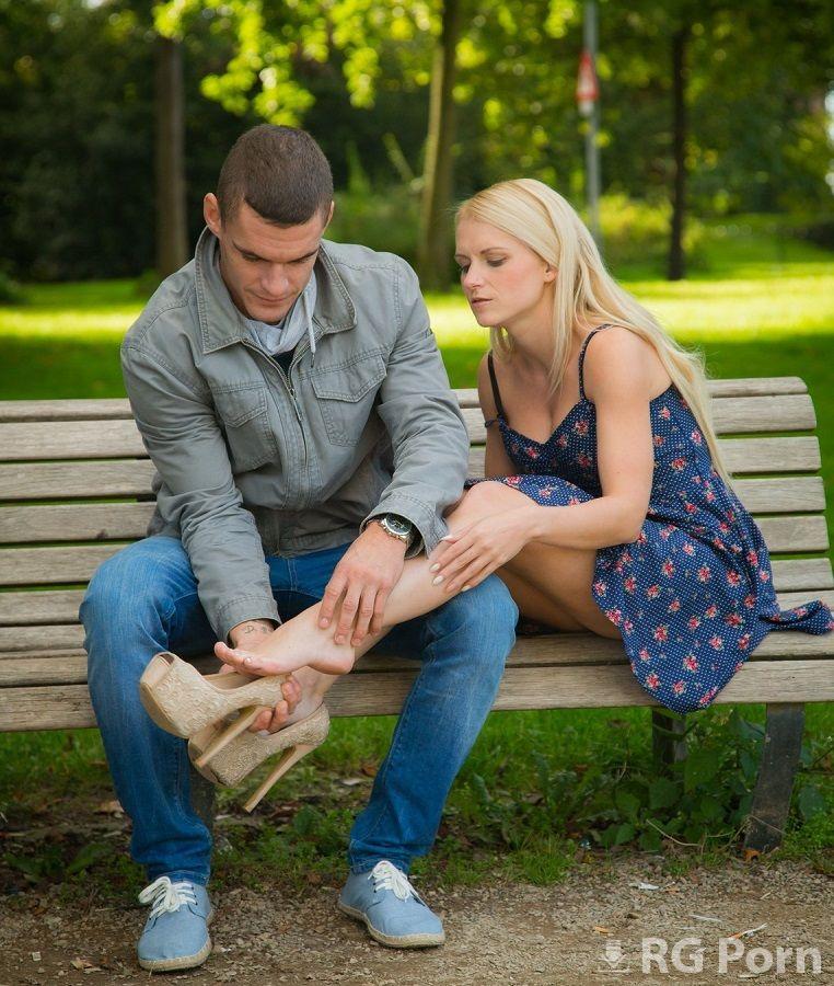 Rossella Visconti - Stranger Helps a Beautiful Girl Home After She Twisted Her Ankle in the Park – Romantic Sex Follows 1080p FullHD