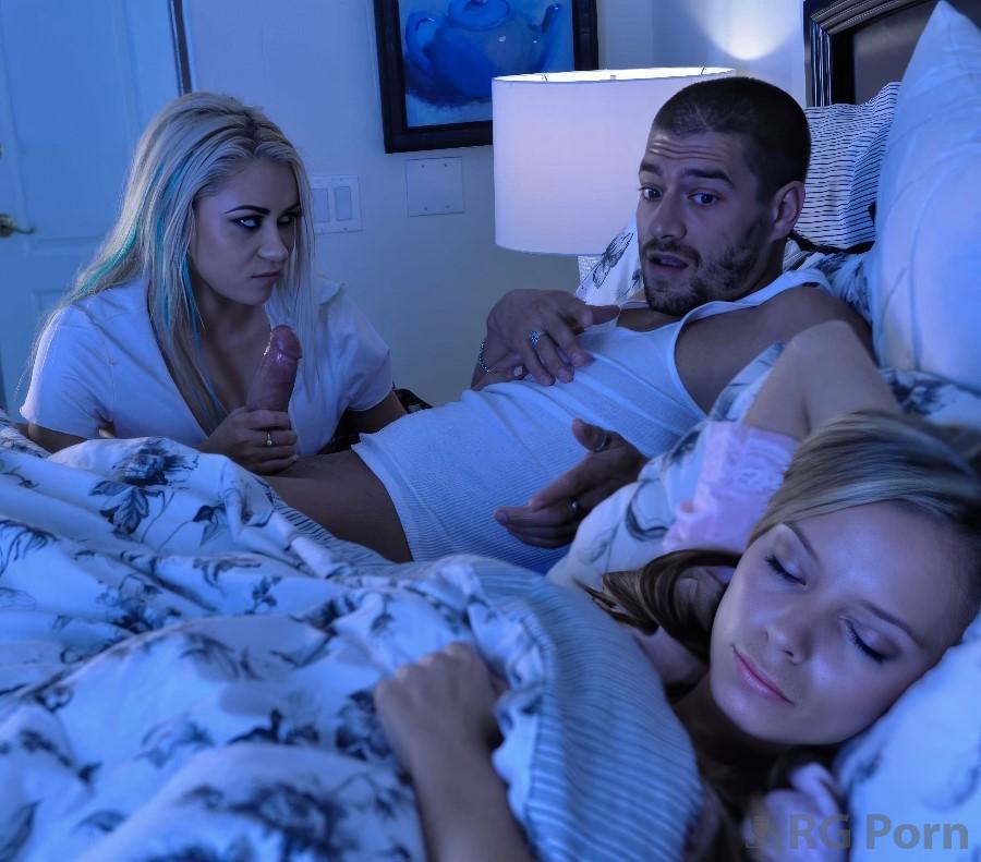 Marsha May - A Young Girl Snuck Into Her Stepsister's Boyfriend's Room At Night 1080p FullHD