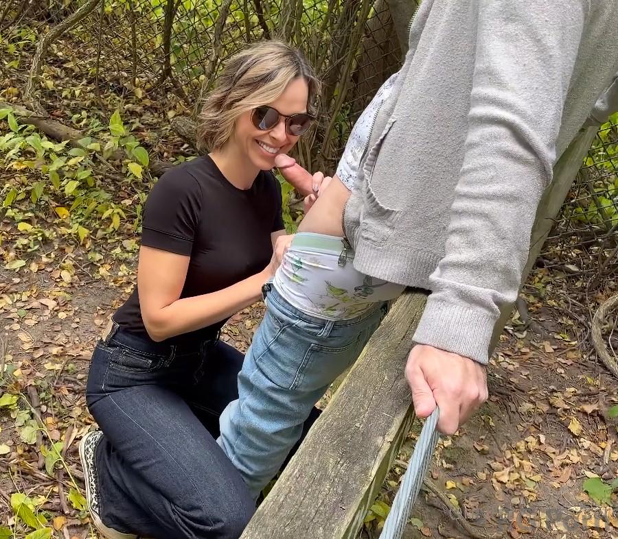 Serenity Cox - Hotwife Cheats on Her Husband in the Forest 1080p FullHD